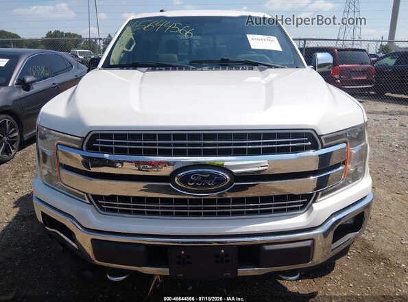 1FTEW1EG8JFB96901 2018 FORD F150 White Вид щитка приладів