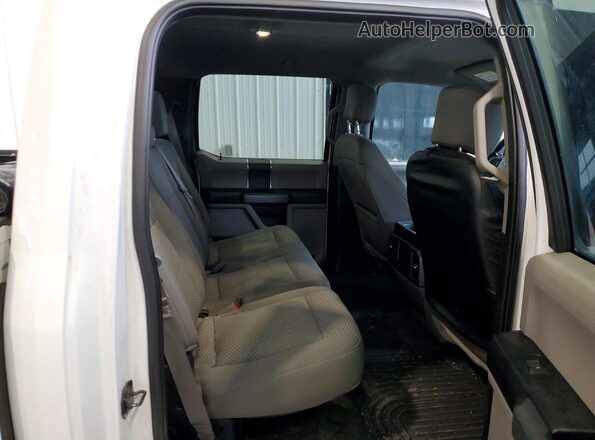 1FTEW1EG8JFC17603 2018 FORD F150 Белый Вид задних сидений