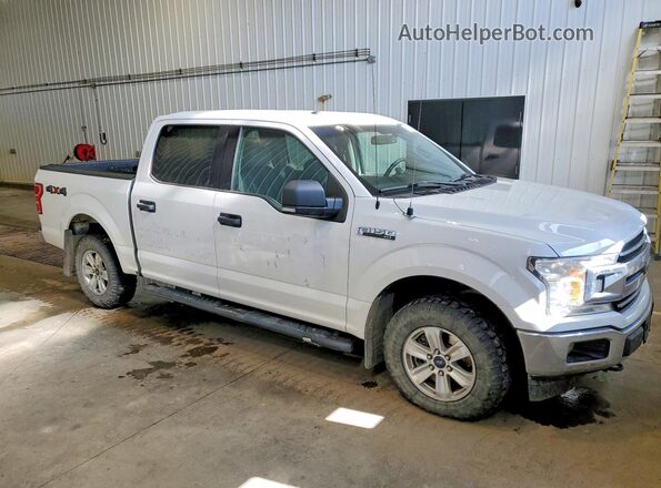 1FTEW1EG8JFC17603 2018 FORD F150 Белый Передняя правая четверть