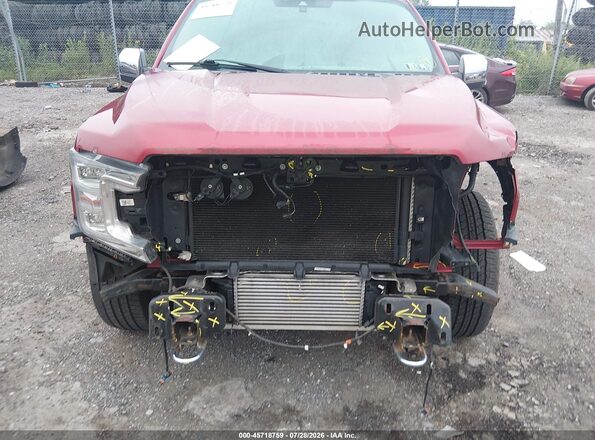 1FTEW1EG8JKC81891 2018 FORD F150 Burgundy Вид спереду