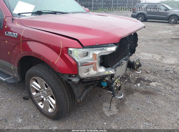 1FTEW1EG8JKC81891 2018 FORD F150 Burgundy 