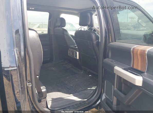 1FTEW1EG9GFB62135 2016 FORD F150 Black VIN կոդի պիտակի տեսք