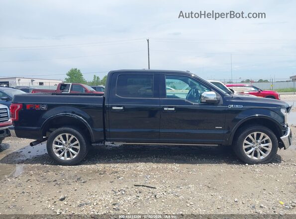 1FTEW1EG9GFB62135 2016 FORD F150 Black Սալոնի հետևի տեսք