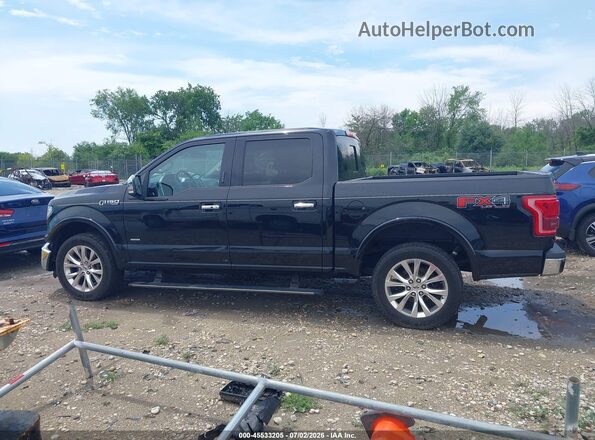 1FTEW1EG9GFB62135 2016 FORD F150 Black Սալոնի 360 աստիճան տեսք