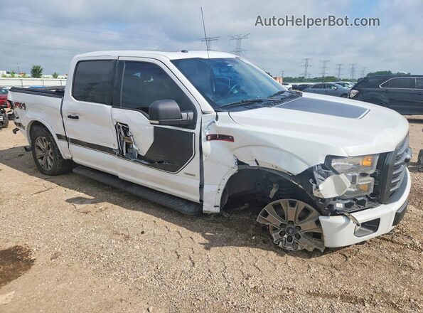 1FTEW1EG9GFD14866 2016 FORD F150 White Передня права чверть