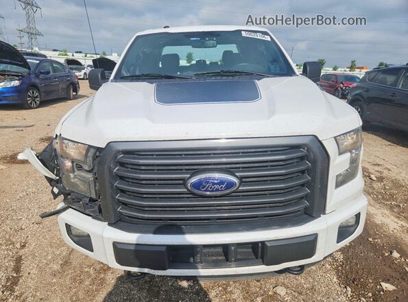 1FTEW1EG9GFD14866 2016 FORD F150 White Вид спереду