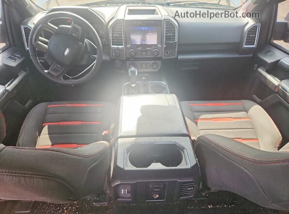1FTEW1EG9GFD14866 2016 FORD F150 White Вид панелі приладів