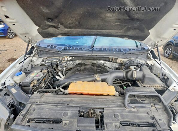 1FTEW1EG9GFD14866 2016 FORD F150 White Вид задньої частини салону