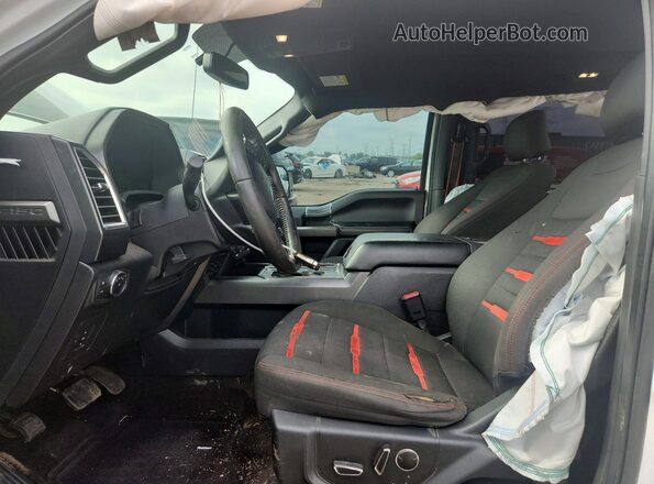 1FTEW1EG9GFD14866 2016 FORD F150 White Вид салону спереду