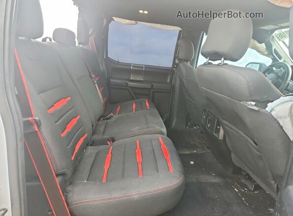 1FTEW1EG9GFD14866 2016 FORD F150 White Вид задніх сидінь
