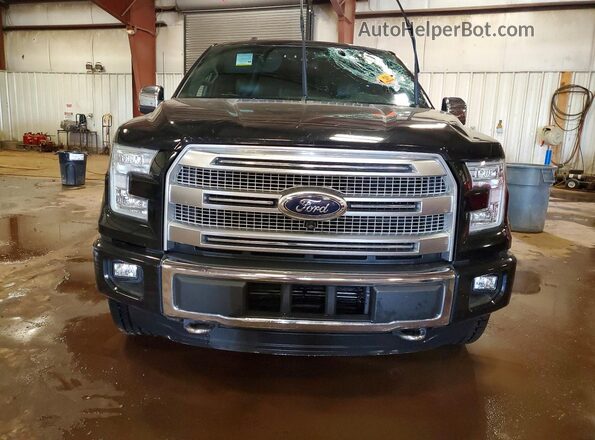 1FTEW1EG9GFD18657 2016 FORD F150 Black Vista frontal