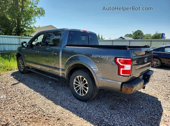 1FTEW1EG9JFB61882 2018 FORD F150 Gray უკანა მარცხენა