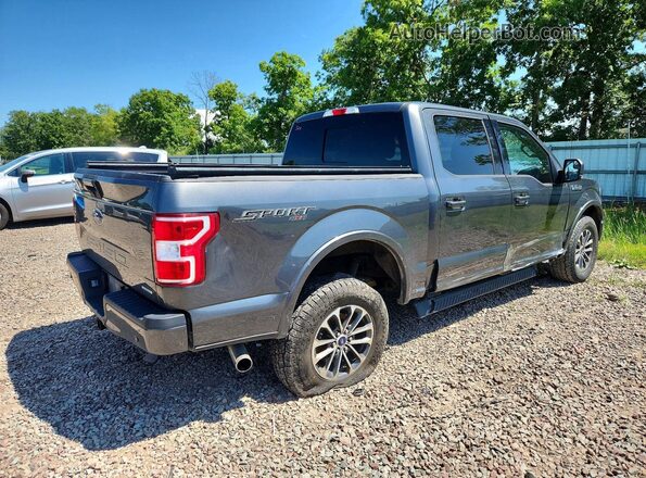 1FTEW1EG9JFB61882 2018 FORD F150 Gray უკანა მარჯვენა