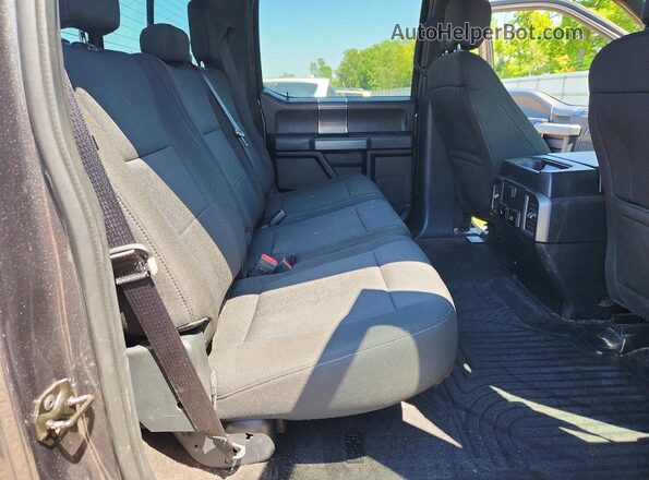 1FTEW1EG9JFB61882 2018 FORD F150 Gray უკანა სავარძლების ხედი