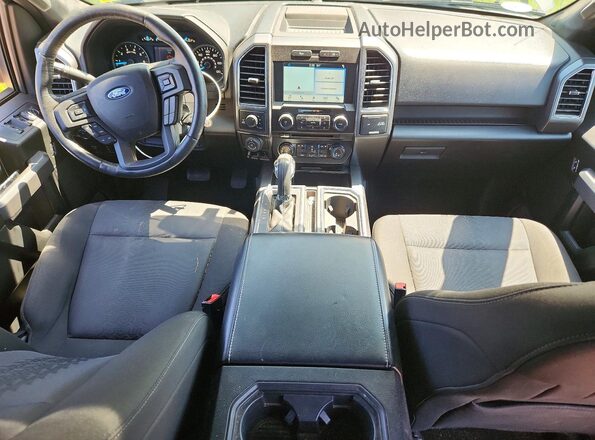 1FTEW1EG9JFB61882 2018 FORD F150 Gray წინა პანელის ხედი