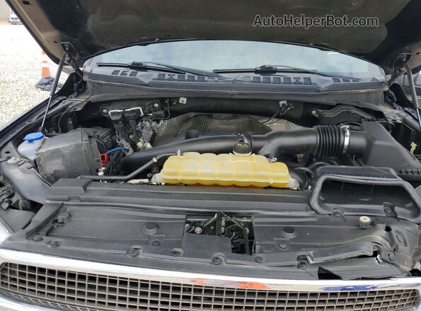 1FTEW1EG9JFC27816 2018 FORD F150 Black უკანა სალონის ხედი