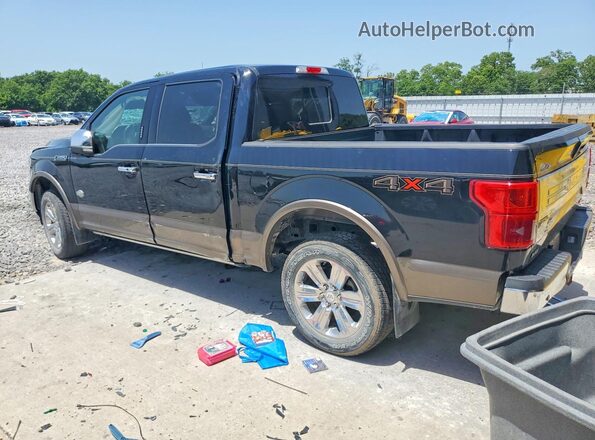 1FTEW1EG9JFC28030 2018 FORD F150 Black Հետևի ձախ
