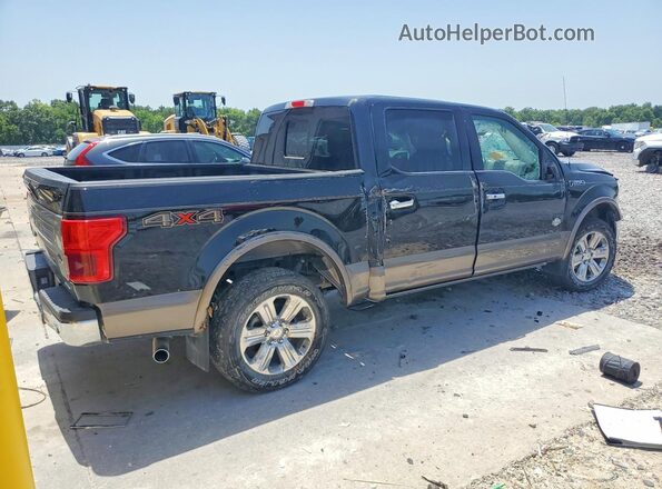 1FTEW1EG9JFC28030 2018 FORD F150 Black Հետևի աջ