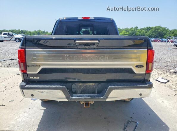 1FTEW1EG9JFC28030 2018 FORD F150 Black Հետևի տեսք