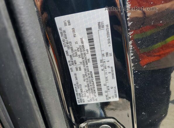 1FTEW1EG9JFC28030 2018 FORD F150 Black Շարժիչի բաժամունքի տեսք