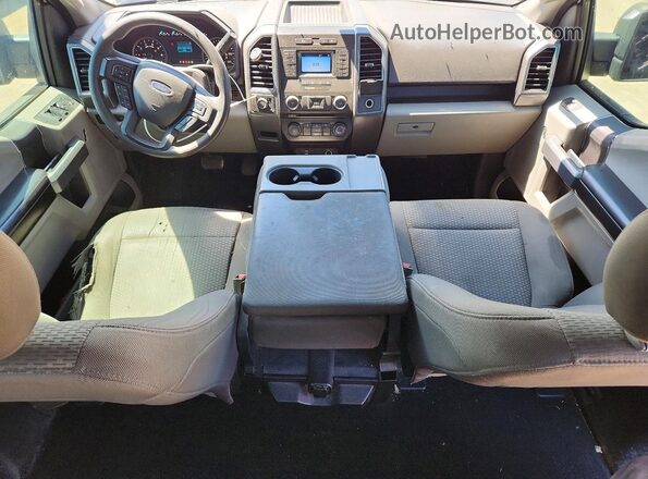 1FTEW1EG9JFD16916 2018 FORD F150 White Вид панелі приладів
