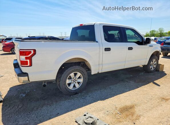 1FTEW1EG9JFD16916 2018 FORD F150 White Задня права чверть