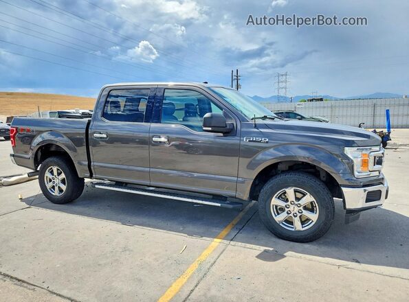 1FTEW1EG9JKC52559 2018 FORD F150 Gray Front right