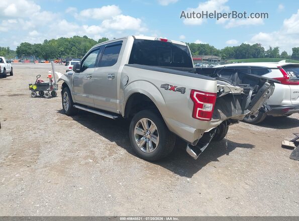 1FTEW1EG9JKF66082 2018 FORD F150 Beige Հետևի ձախ