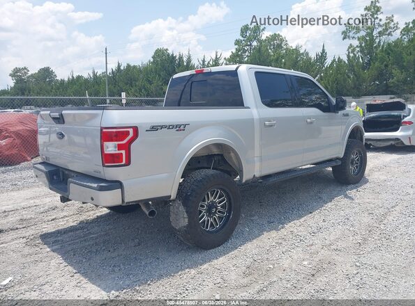 1FTEW1EG9JKF74148 2018 FORD F150 Silver უკანა მარჯვენა