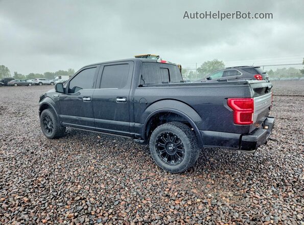 1FTEW1EG9KFA26984 2019 FORD F150 Черный Задняя левая четверть