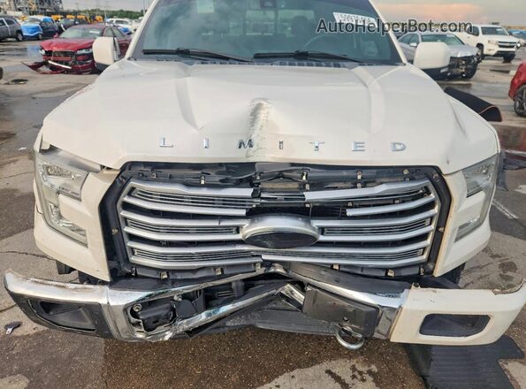 1FTEW1EGXGFC33066 2016 FORD F150 Белый Вид задней части салона