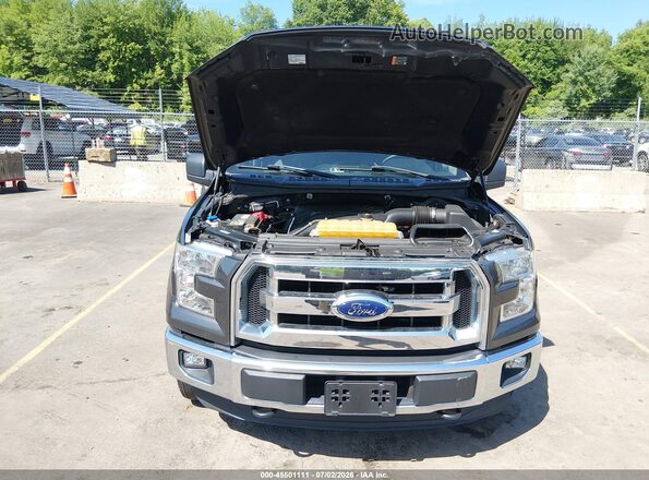 1FTEW1EGXGFD07666 2016 FORD F150 Gray Widok z tyłu