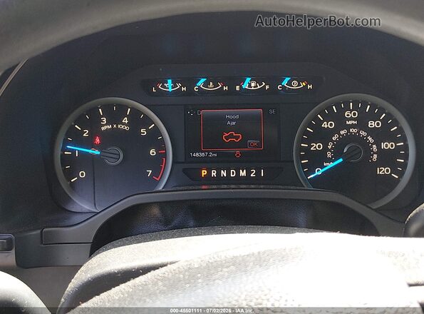 1FTEW1EGXGFD07666 2016 FORD F150 Gray Widok tylnych siedzeń