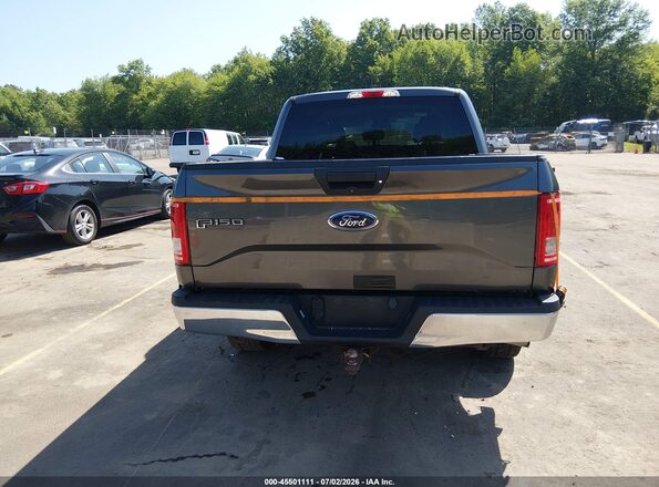 1FTEW1EGXGFD07666 2016 FORD F150 Gray 
