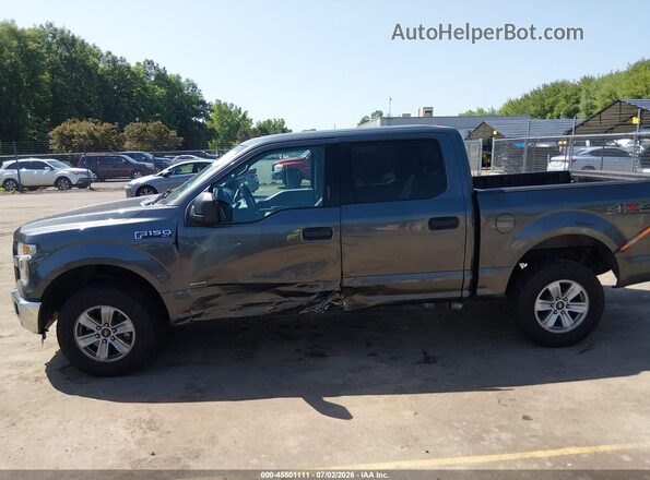 1FTEW1EGXGFD07666 2016 FORD F150 Gray 