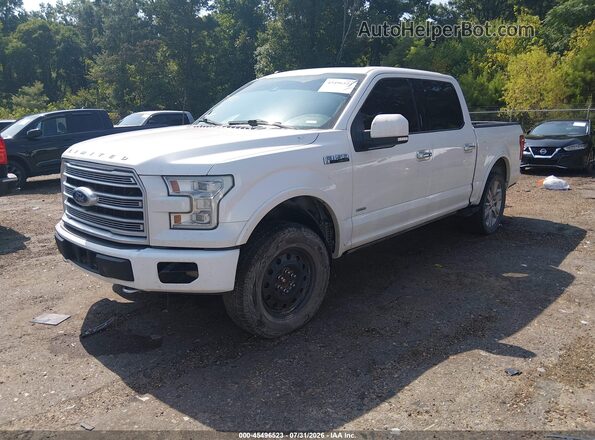 1FTEW1EGXGFD09904 2016 FORD F150 White Առջևի ձախ երեք քառորդ տեսարան