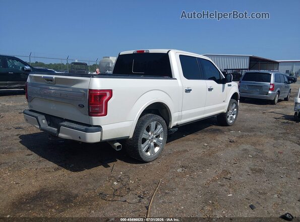 1FTEW1EGXGFD09904 2016 FORD F150 White Հետևի աջ