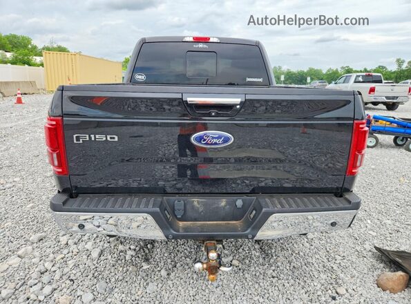1FTEW1EGXGKD14284 2016 FORD F150 Black უკანა ხედი