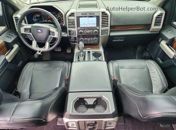 1FTEW1EGXGKD14284 2016 FORD F150 Black წინა პანელის ხედი