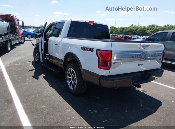 1FTEW1EGXHFC45493 2017 FORD F150 White Tył lewy