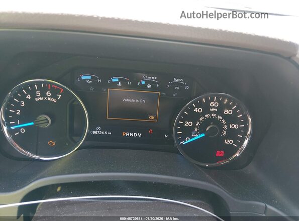 1FTEW1EGXHFC45493 2017 FORD F150 White Widok tylnych siedzeń