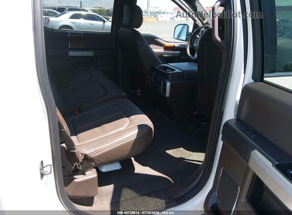 1FTEW1EGXHFC45493 2017 FORD F150 White Widok naklejki z numerem VIN