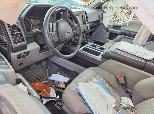 1FTEW1EGXHFC84293 2017 FORD F150 Burgundy Dashboard view