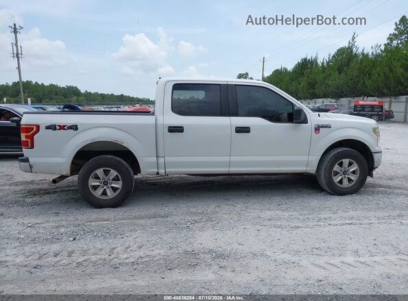 1FTEW1EGXJFC16338 2018 FORD F150 White Вид задньої частини салону