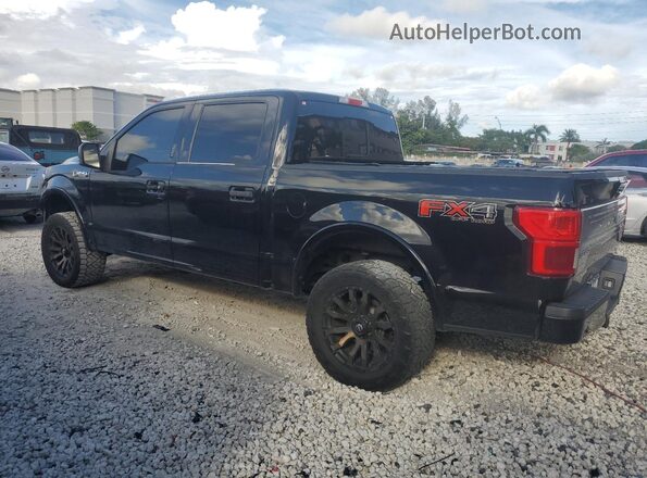 1FTEW1EGXJFD36897 2018 FORD F150 Черный Задняя левая четверть