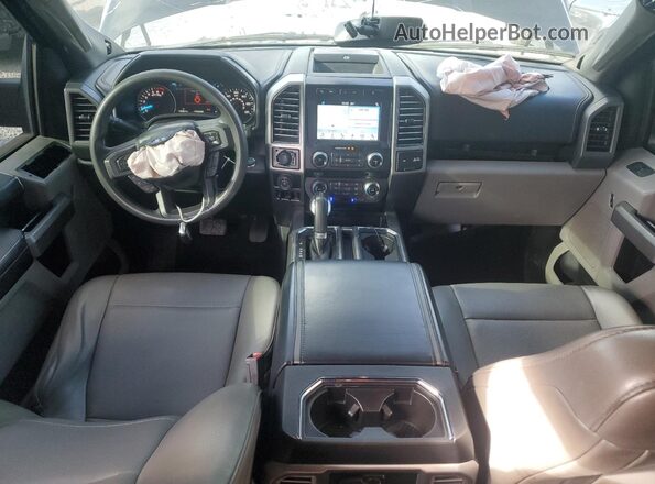 1FTEW1EGXJFD36897 2018 FORD F150 Черный Вид панели приборов