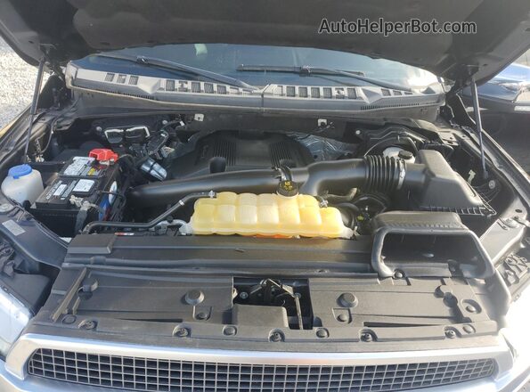 1FTEW1EGXJFD36897 2018 FORD F150 Черный Вид задней части салона