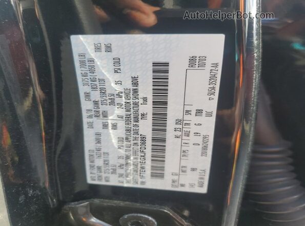 1FTEW1EGXJFD36897 2018 FORD F150 Черный Вид подкапотного пространства