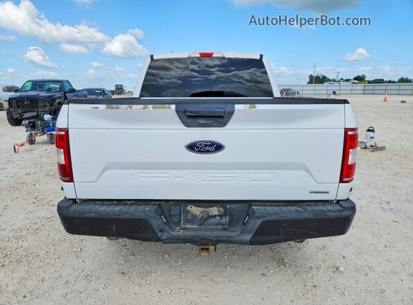 1FTEW1EGXJKF64129 2018 FORD F150 White Հետևի տեսք