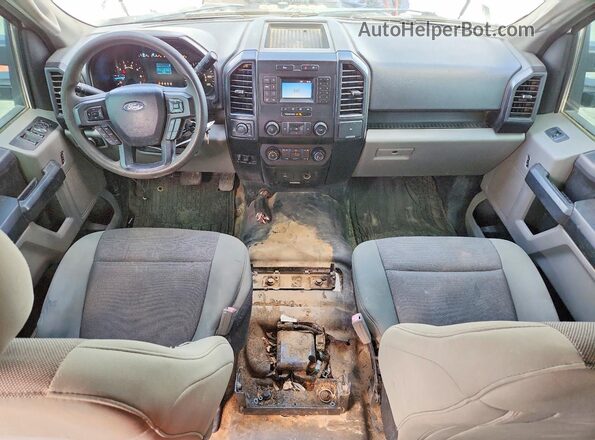 1FTEW1EGXJKF64129 2018 FORD F150 White Առջևի վահանակի տեսք
